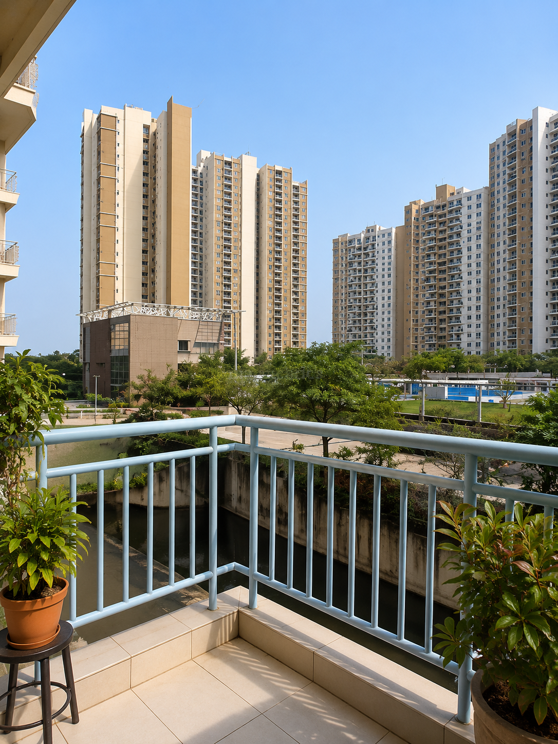 3 BHK Flat Available for Rent at Elita Garden Vista, Action Area III, New Town, Kolkata