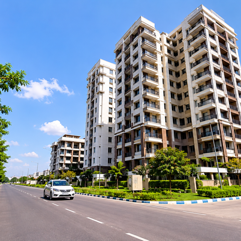 READY TO MOVE IN 3 BHK FLAT FOR SALE AT  ACTION AREA 2B, NEW TOWN,  Kolkata