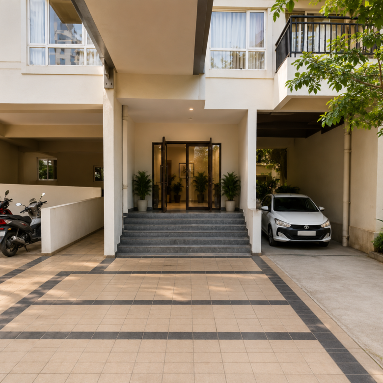 3 BHK Flat Available for Rent at Elita Garden Vista, Action Area III, New Town, Kolkata