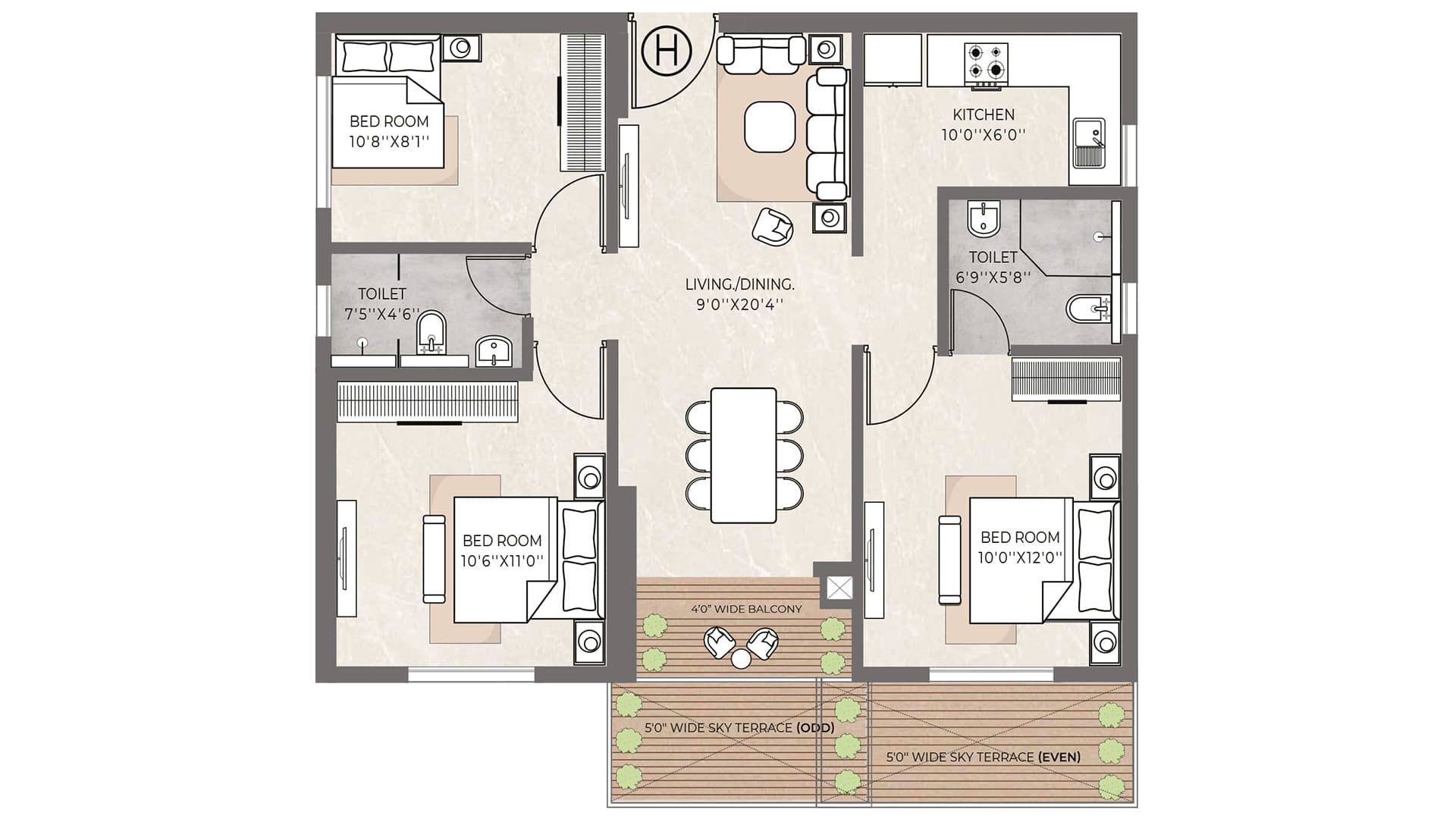 Vinayak 21 Acres by Vinayak Group — Hatishala, New Town Action Area III