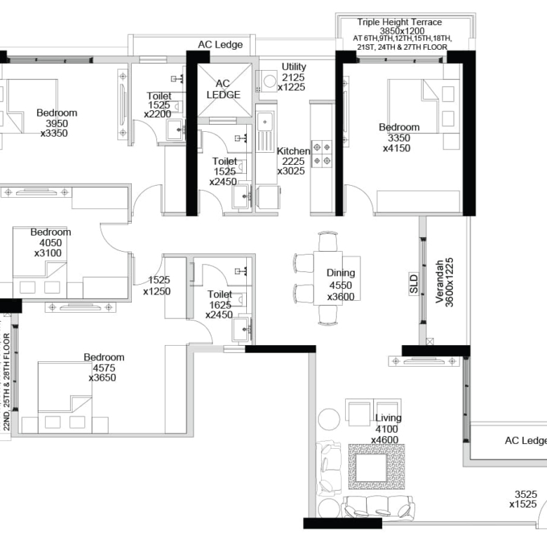 Crown at Aquaview by Sugam Group, Diamond Group & Purti Realty — Mahisbathan, Sector V, Kolkata
