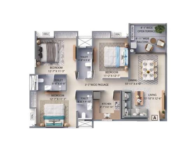 F Residences by Merlin | Kolkata’s First Fashion TV-Branded Luxury Residences | 3 & 4 BHK | New Town