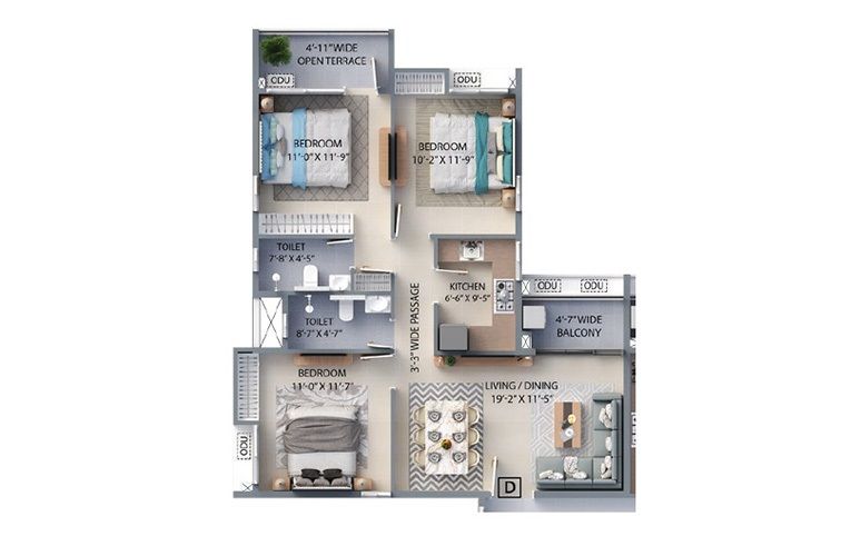 F Residences by Merlin | Kolkata’s First Fashion TV-Branded Luxury Residences | 3 & 4 BHK | New Town