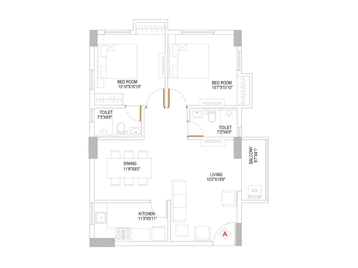 Floor-Plan-7-Sattvik-Gateway-Kolkata-5431947_900_1200 Sattvik Gateway – New Town, Kolkata Your Gateway to Sophisticated Living