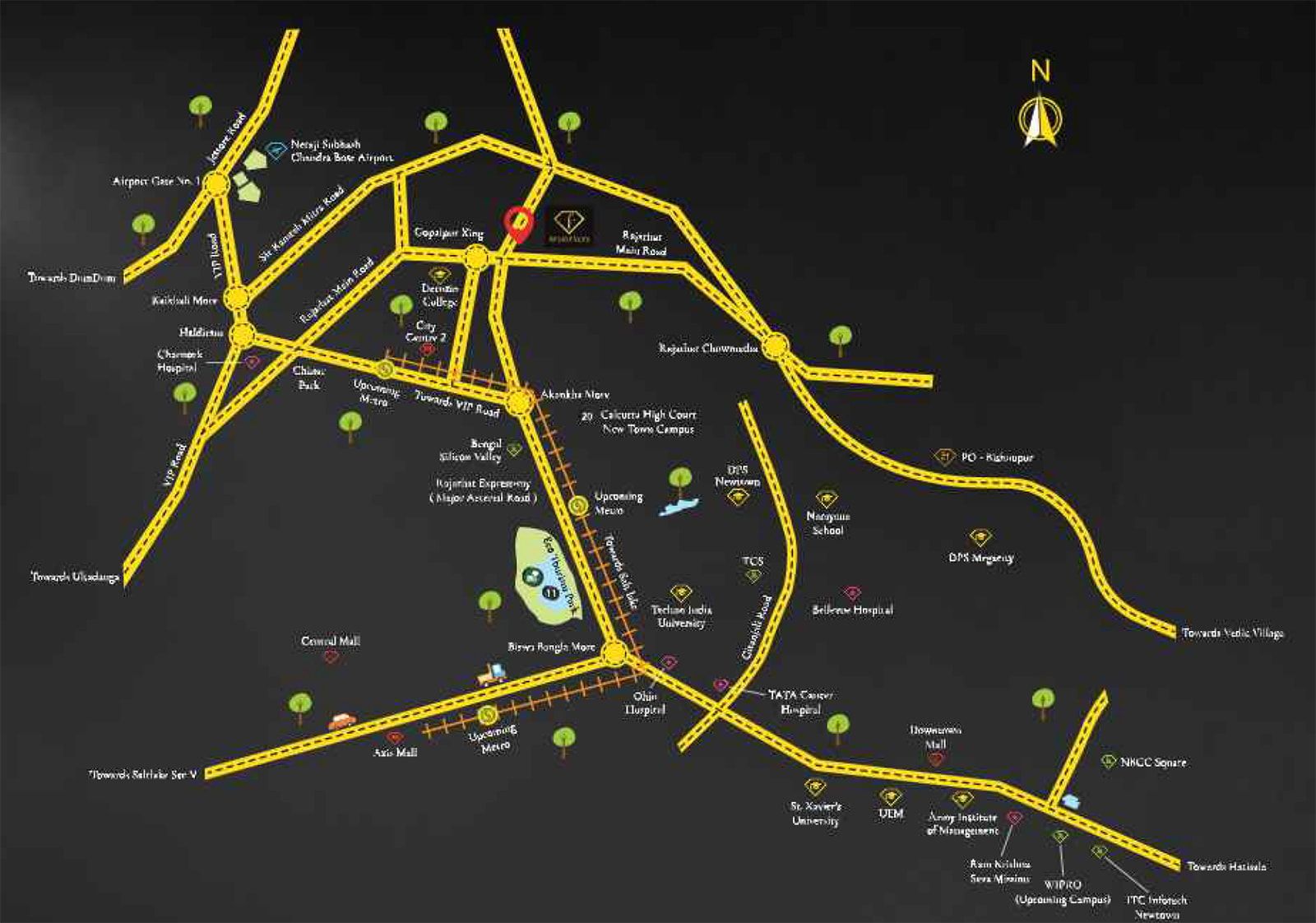 F Residences by Merlin | Kolkata’s First Fashion TV-Branded Luxury Residences | 3 & 4 BHK | New Town