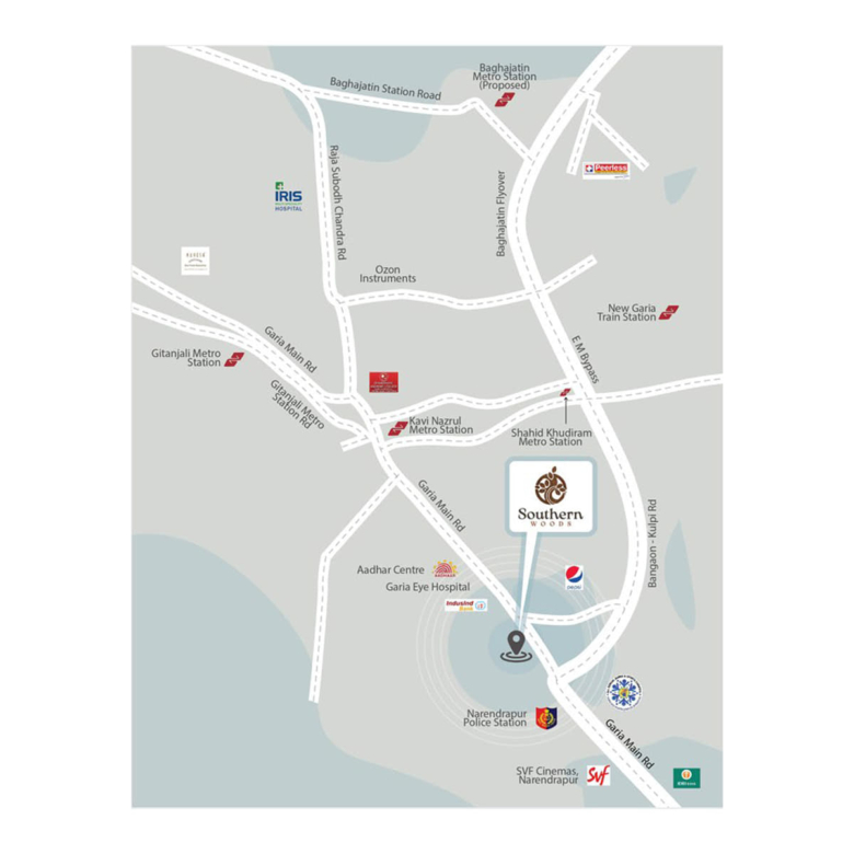 Southern Woods | 2 & 3 BHK Apartments with Private Terraces | Garia, Kolkata
