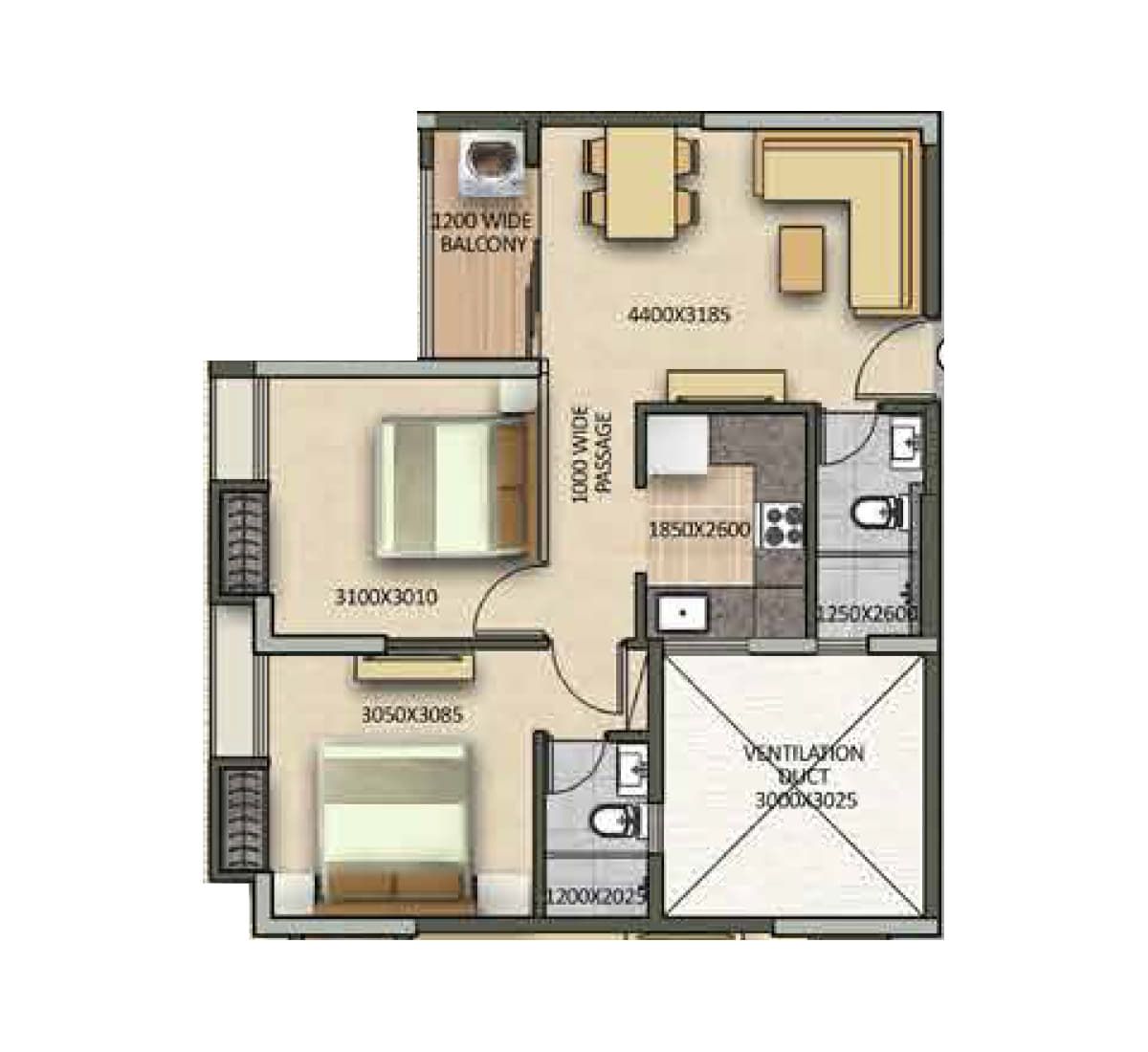Master-Plan-29-Sampurna-Kolkata-5277571_1100_1200 Signum Sampurna by Signum Group & Jai Vinayak Group — Agarpara, B.T. Road, Kolkata