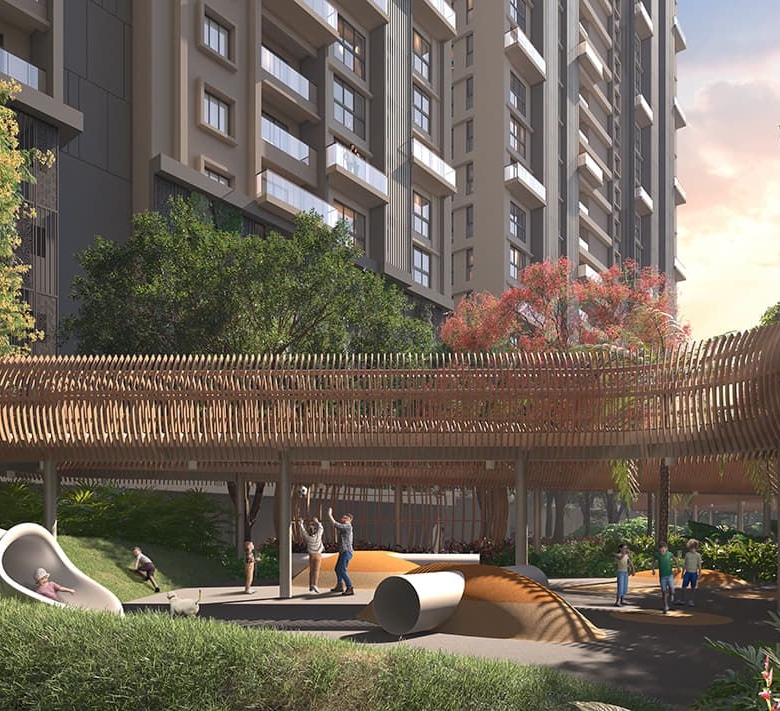 Crown at Aquaview by Sugam Group, Diamond Group & Purti Realty — Mahisbathan, Sector V, Kolkata