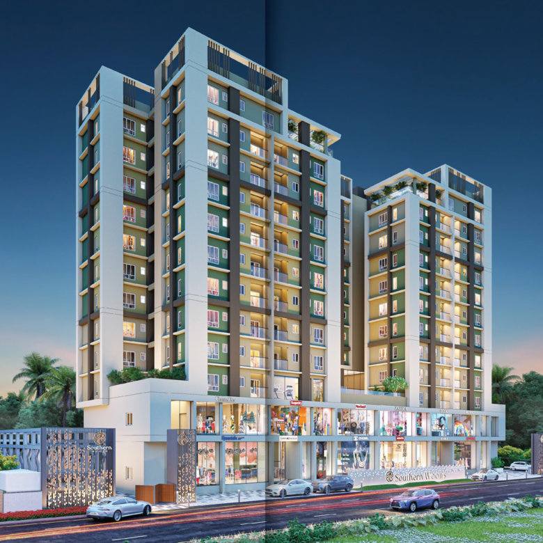 Southern Woods | 2 & 3 BHK Apartments with Private Terraces | Garia, Kolkata