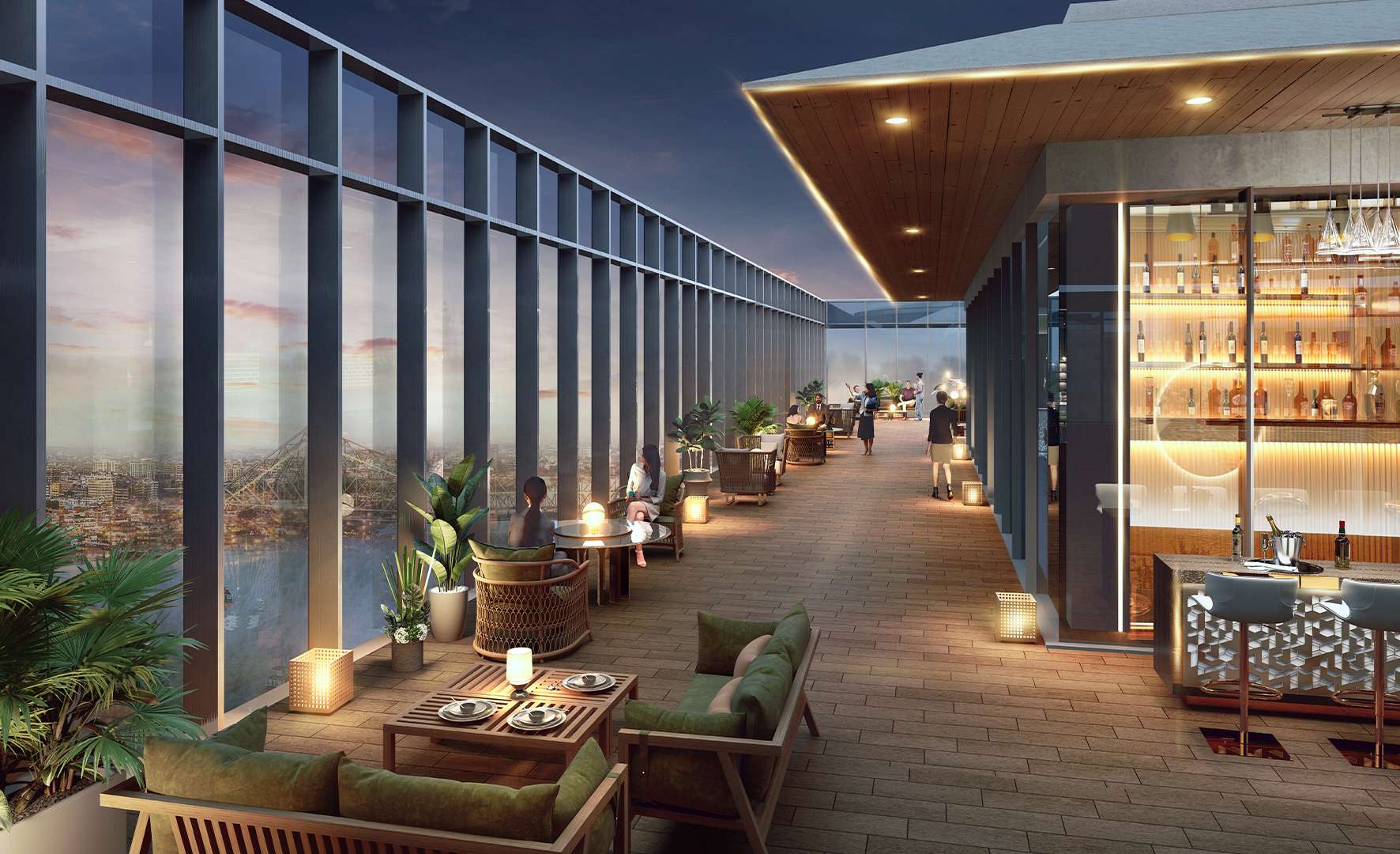 Keventer One — Premium Grade A Commercial Offices and Retail Spaces, 25 Strand Road, Dalhousie, Kolkata