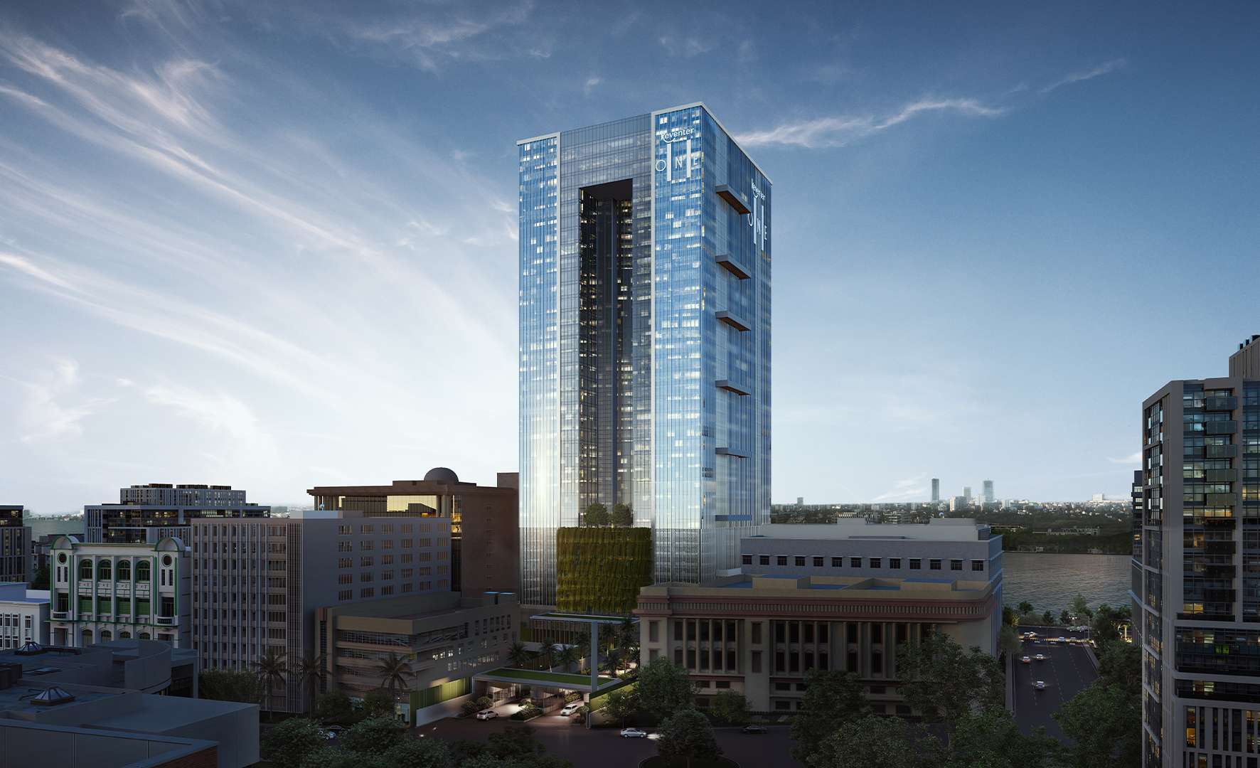 Keventer One — Premium Grade A Commercial Offices and Retail Spaces, 25 Strand Road, Dalhousie, Kolkata