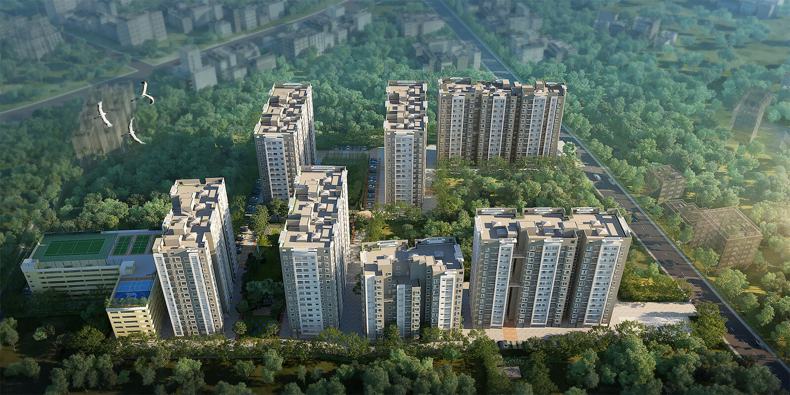 Loharuka Urban Vista, Live in Leisure