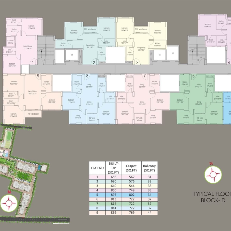 Loharuka Urban Vista, Live in Leisure