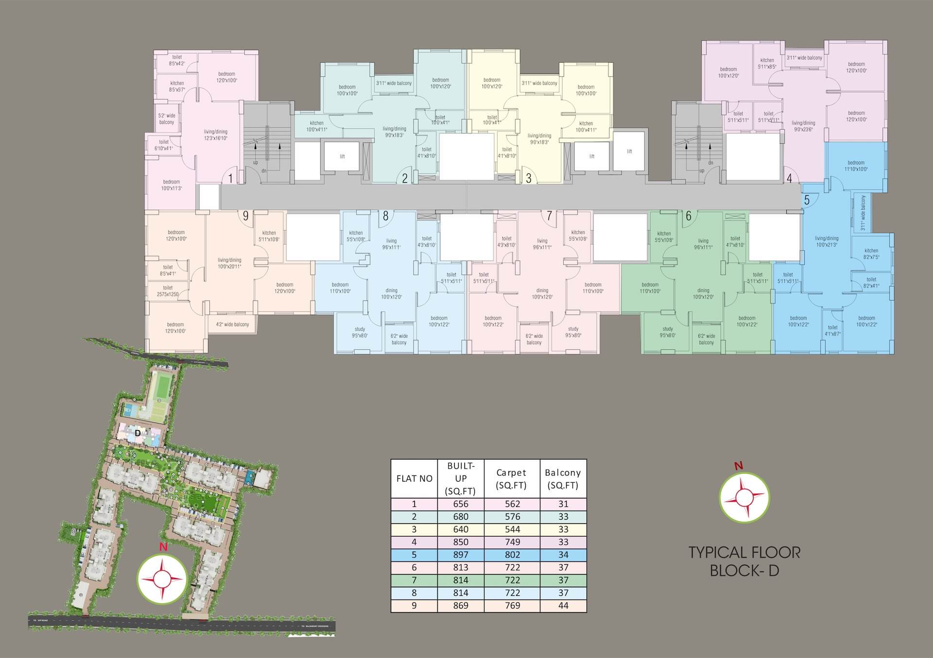 Loharuka Urban Vista, Live in Leisure