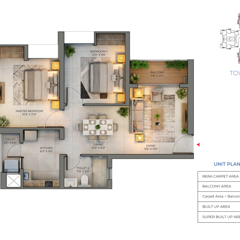 DTC Downtown Rajarhat — 2, 3 & 4 BHK Residences on Rajarhat Main Road, North 24 Parganas, Kolkata
