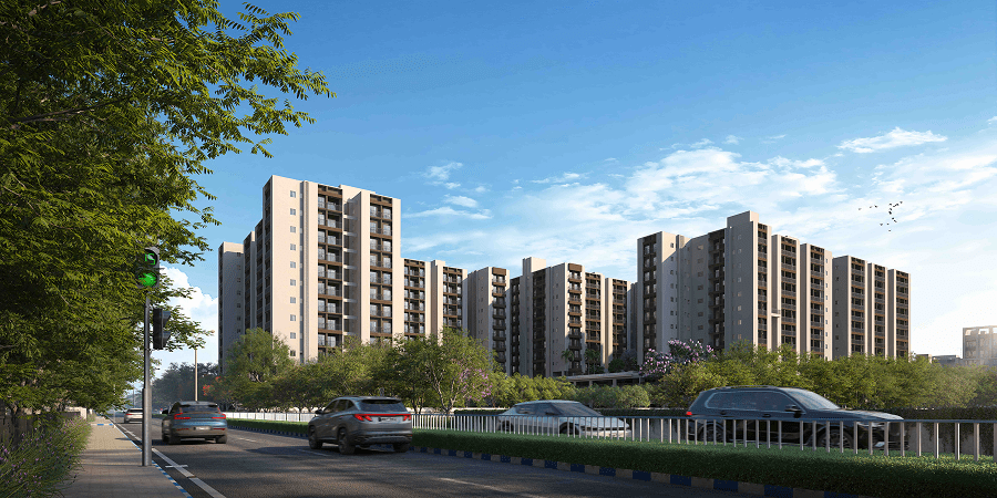Srijan SPACIA – 3 & 4 BHK Extra Large Apartments | Jessore Road, Madhyamgram | IGBC Platinum | Beside Reliance Mall