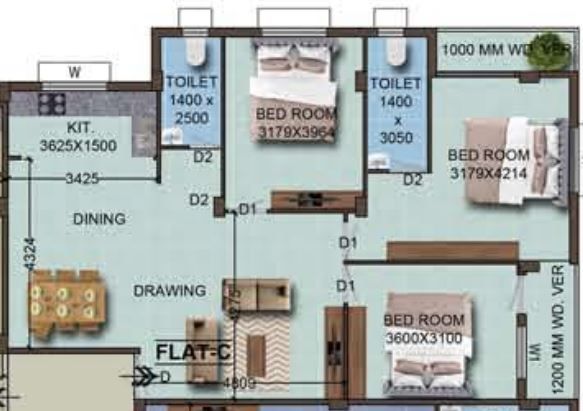 Sunrise Complex — Premium Residential Apartments | Newtown, Kolkata