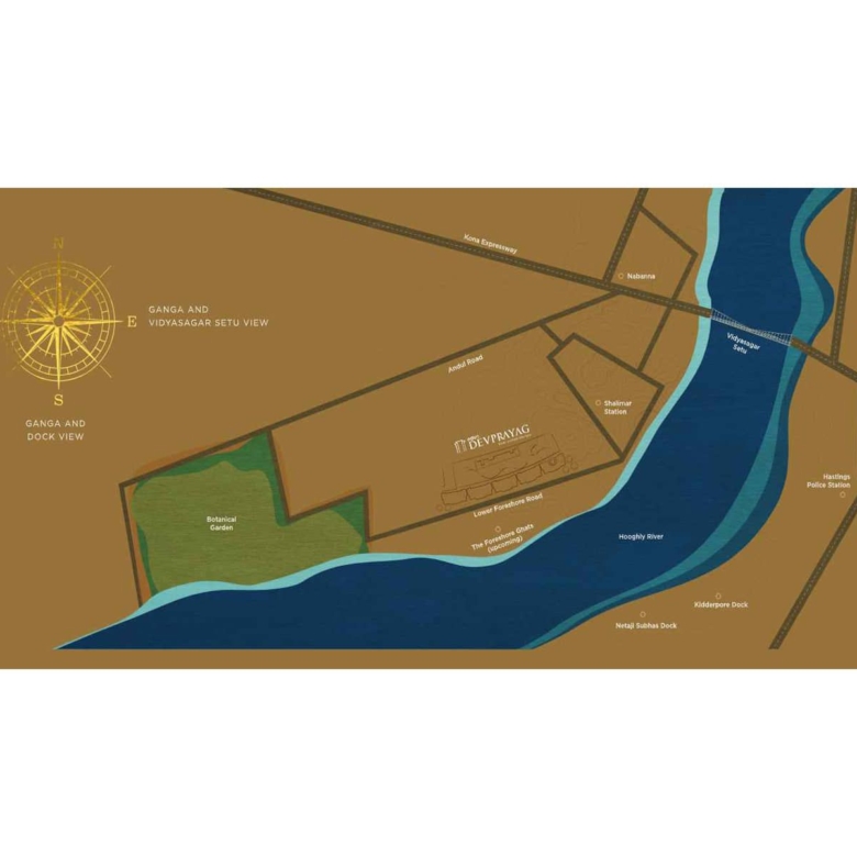 Eden Devprayag — Pravah Tower | Luxury Riverfront Residences, Shalimar, Howrah