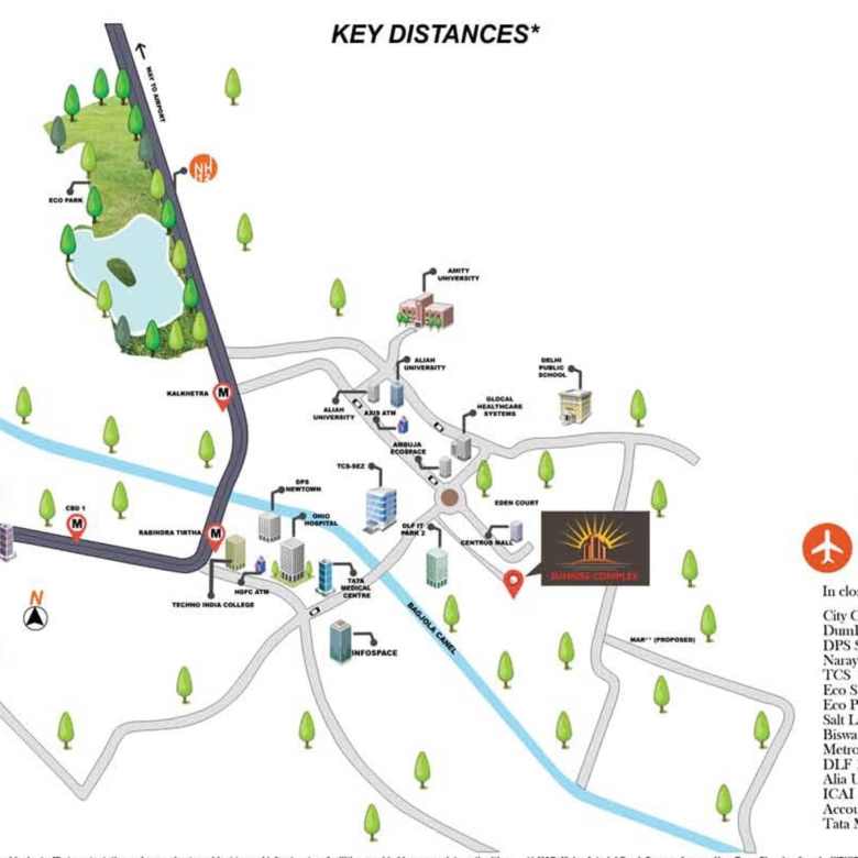 Sunrise Complex — Premium Residential Apartments | Newtown, Kolkata