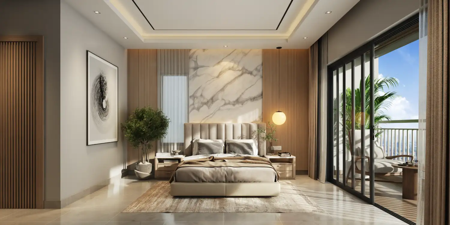 MASTER_BED_ROOM DTC Downtown Rajarhat — 2, 3 & 4 BHK Residences on Rajarhat Main Road, North 24 Parganas, Kolkata