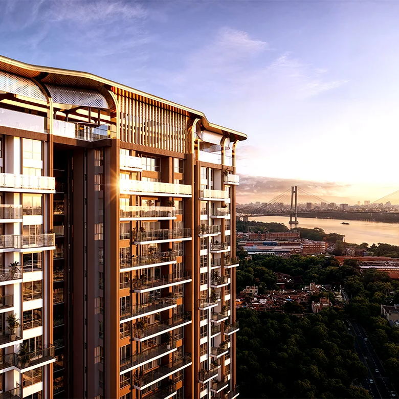 Eden Devprayag — Pravah Tower | Luxury Riverfront Residences, Shalimar, Howrah