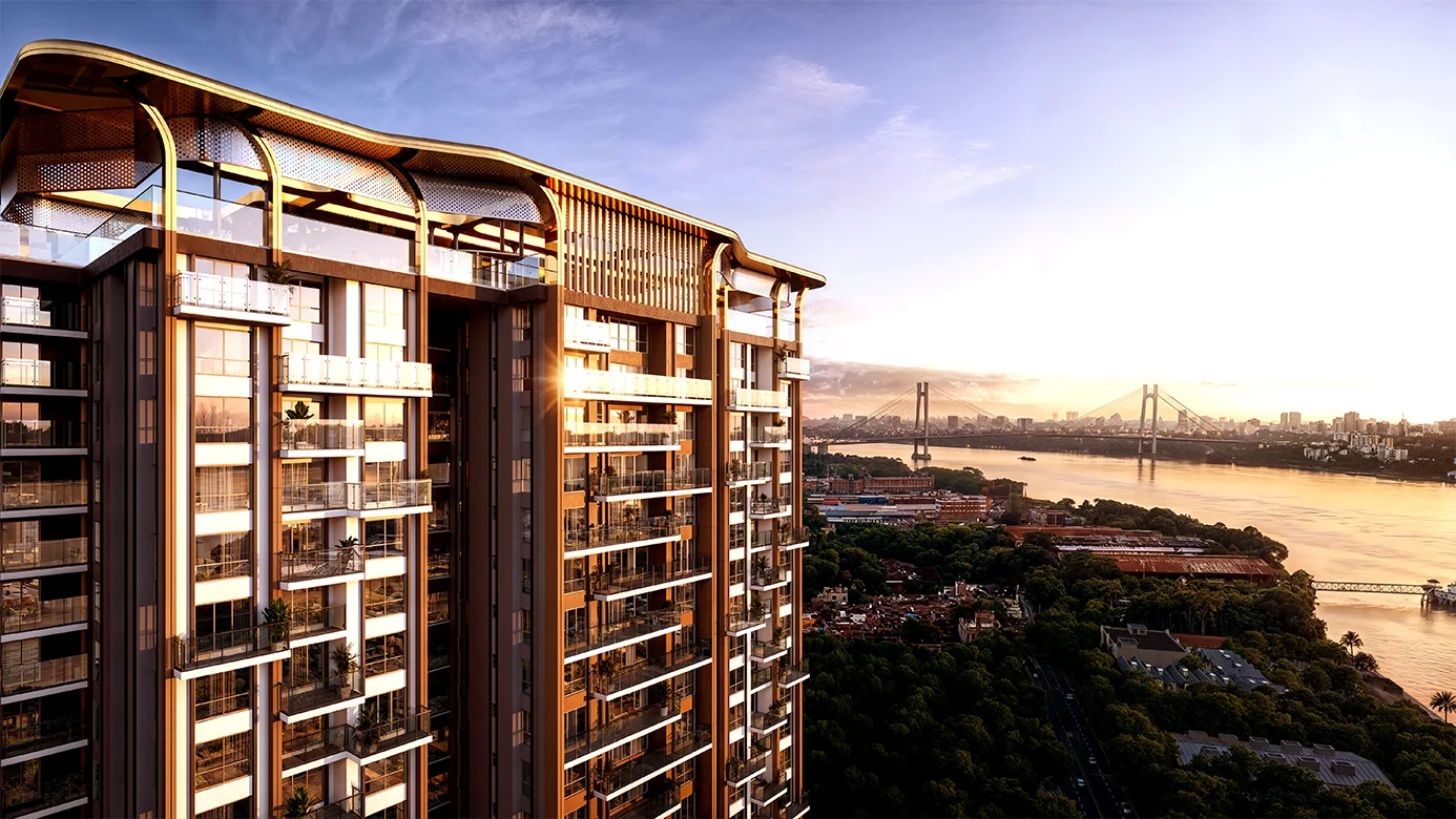 Eden Devprayag — Pravah Tower | Luxury Riverfront Residences, Shalimar, Howrah