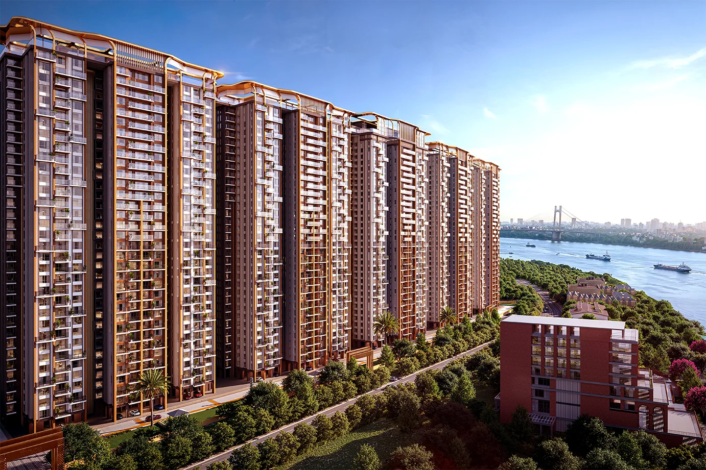 Eden Devprayag — Pravah Tower | Luxury Riverfront Residences, Shalimar, Howrah