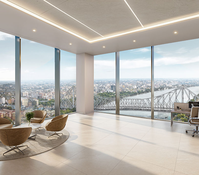 Keventer One — Premium Grade A Commercial Offices and Retail Spaces, 25 Strand Road, Dalhousie, Kolkata