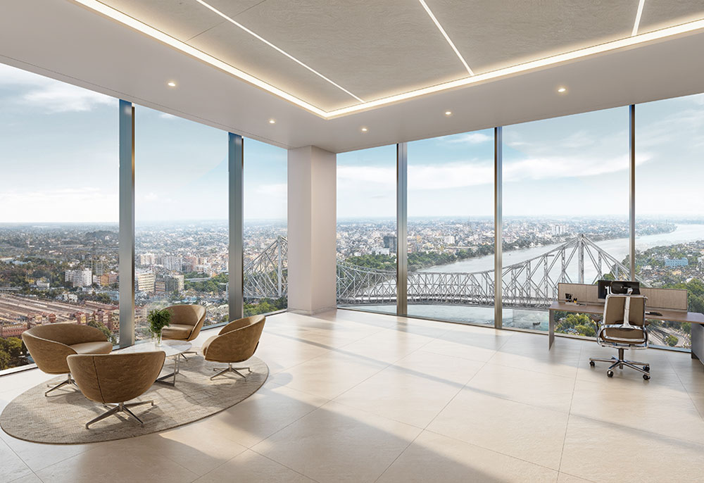 Keventer One — Premium Grade A Commercial Offices and Retail Spaces, 25 Strand Road, Dalhousie, Kolkata