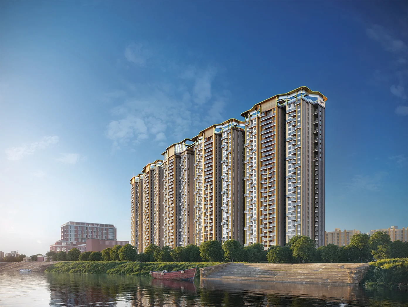Eden Devprayag — Pravah Tower | Luxury Riverfront Residences, Shalimar, Howrah