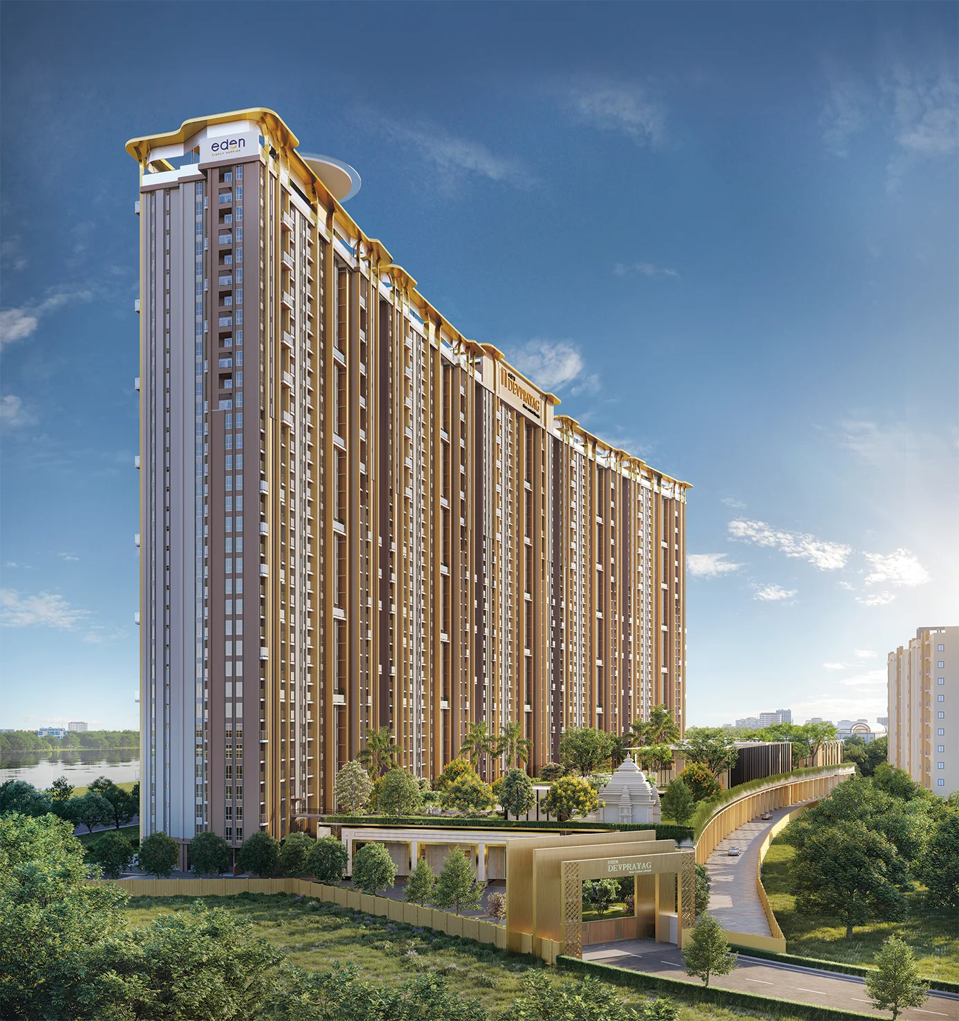 Eden Devprayag — Pravah Tower | Luxury Riverfront Residences, Shalimar, Howrah
