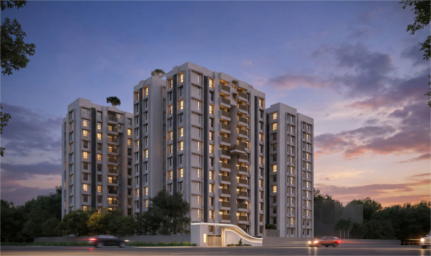 Tatsam Phase 1 — 3 & 4 BHK Residences on Newtown–Rajarhat Expressway, Kolkata