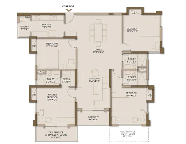 Eden Devprayag — Pravah Tower | Luxury Riverfront Residences, Shalimar, Howrah