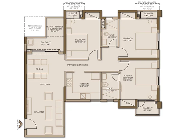 Eden Devprayag — Pravah Tower | Luxury Riverfront Residences, Shalimar, Howrah