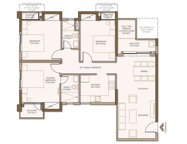 Eden Devprayag — Pravah Tower | Luxury Riverfront Residences, Shalimar, Howrah