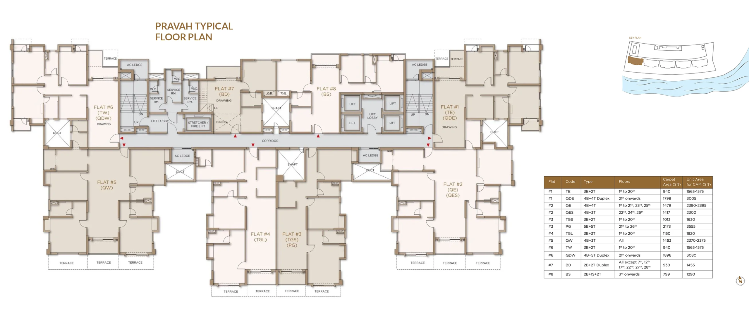 Eden Devprayag — Pravah Tower | Luxury Riverfront Residences, Shalimar, Howrah